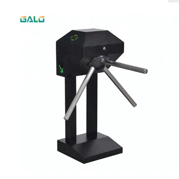 

304 Stainless steel access control system security entrance fingerprint face recognition tripod turnstile tripod turnstile