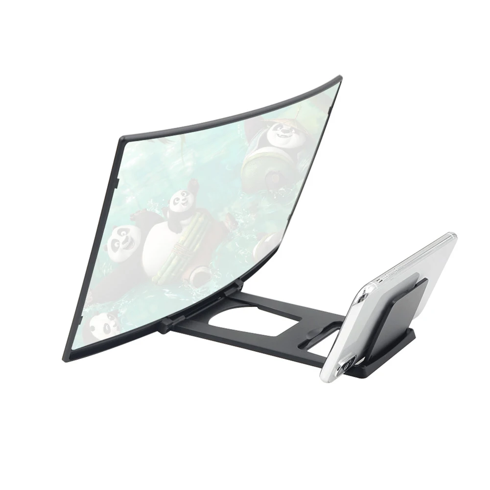 MinGe Curved Screen Smartphone Magnifier Eye Protection HD Video Amplifier Stands MinGe Curved Screen Smartphone Magnifier Eye Protection HD Video Amplifier Stands