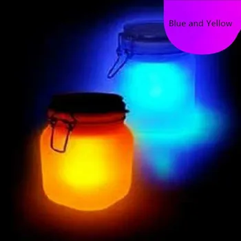 

Sunlight Bottle Shape Solar Light Colorful DIY Glass Jar Holiday Gift Decor Bottle Night Creative Lamps For Lawn Yard Indoor