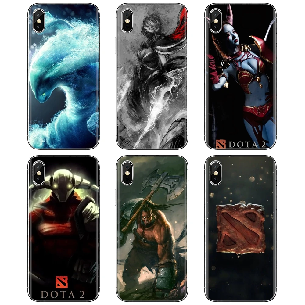 Силиконовый чехол для телефона Samsung Galaxy J1 J2 J3 J4 J5 J6 J7 J8 Plus 2018 Prime 2015 2016 EU Games dota