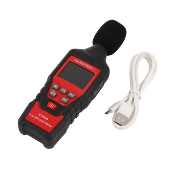 

Digital Sound Level Noise Meters Logger Decibel Detectors Measurement 30-130dB Portable Measures Accurately Tools