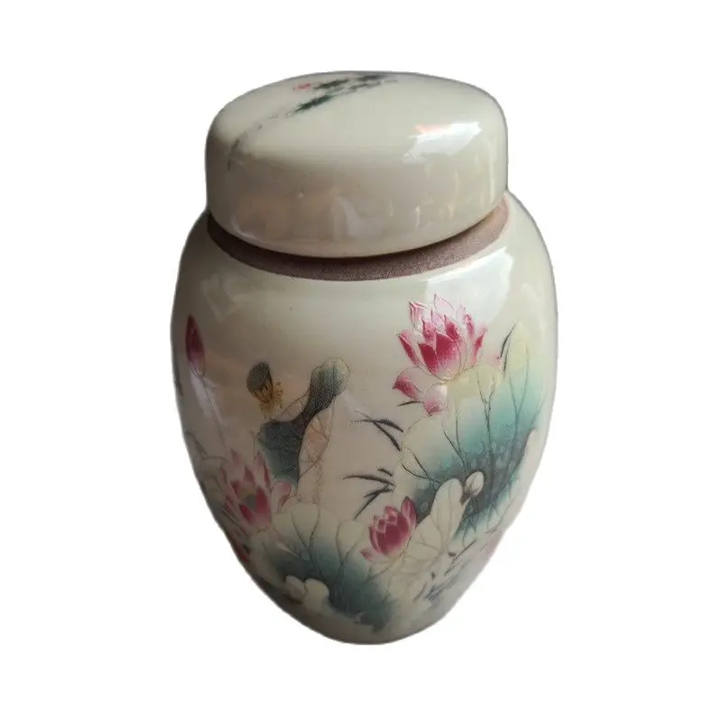 

Chinese Old Porcelain Painted Glaze Porcelain VAT Jars