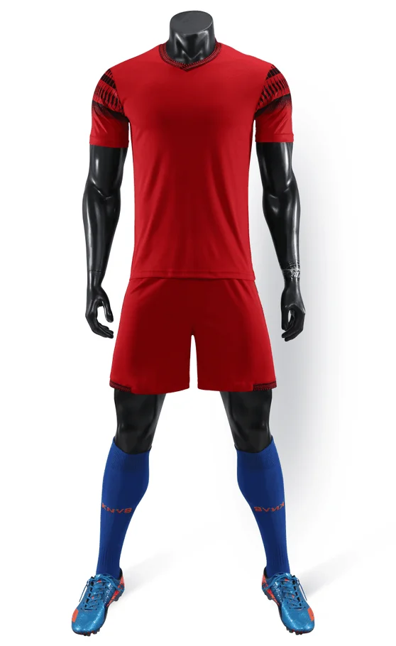 904 Soccer sets Для взрослых, мужчин, женщин, футбольные майки, комплекты одежды для футбола, с коротким рукавом, Футбольная форма для бега, футбольный костюм, Джерси - Цвет: 904 Soccer sets