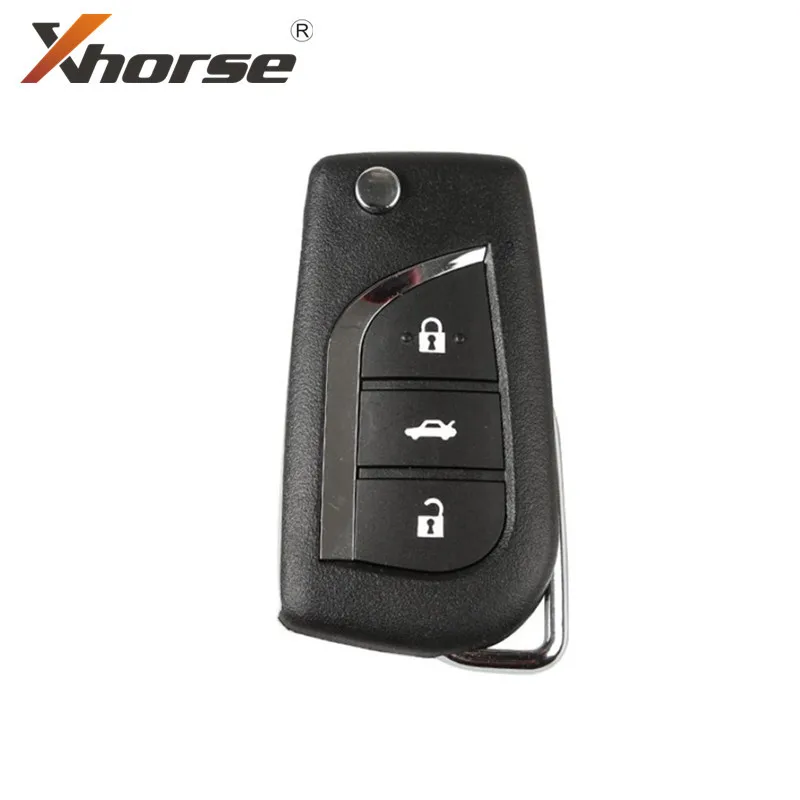 Универсальный пульт дистанционного управления Xhorse XKTO00EN для Toyota 3 кнопки X008 VVDI Key