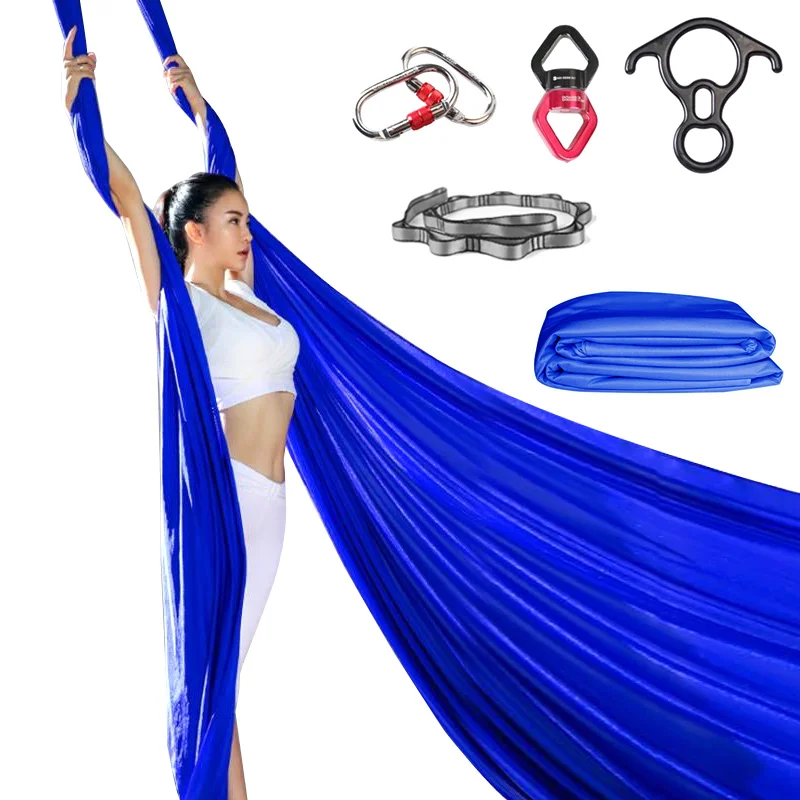 Prior Fitness 11 Yards 10m Yoga Aerial Silks Set For Acrobatic Fly