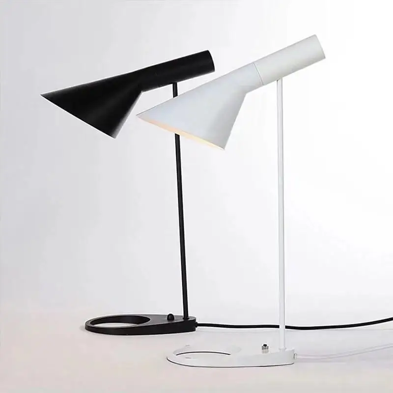 Реплика Луи Современная AJ настольная лампа Arne Jacobsen настольные лампы для спальни кабинет стенд светильник домашний Лофт Декор Светильник E27