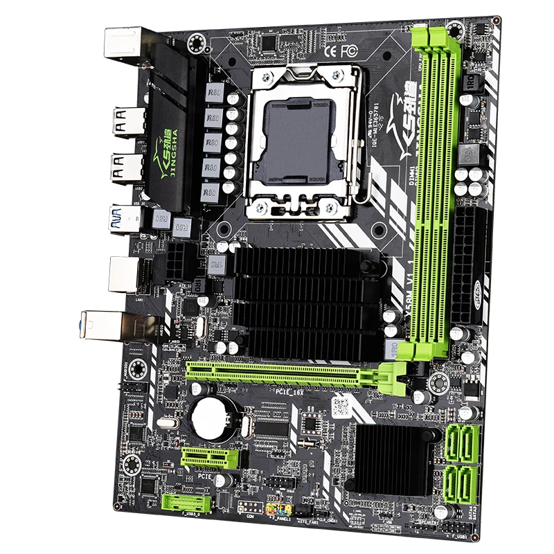 Новая материнская плата Jingsha X58 LGA 1366 с поддержкой серверной памяти REG ECC и