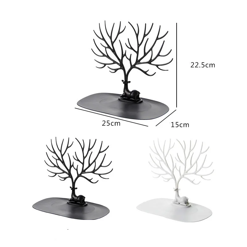 Ювелирное дерево вешалка для ювелирных изделий милая Подвеска для ножного браслета витрина для ювелирных украшений браслетов подставка, лоток для хранения кольцо для серьг и ожерелья держатель
