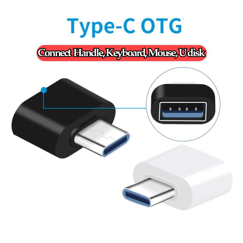 USB 3,0 type-C OTG кабель адаптер type C USB-C OTG конвертер для Xiaomi Mi5 Mi6 huawei samsung мышь клавиатура USB диск флэш