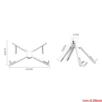 

Portable Laptop Stand for Desk for Mac MacBook Pro Air Apple Notebook All Brand R2JA