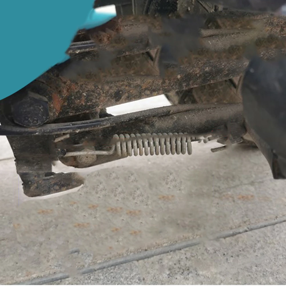 XYWHPGV Ressort De Rappel De Moto De Moto De Ton Argenté De