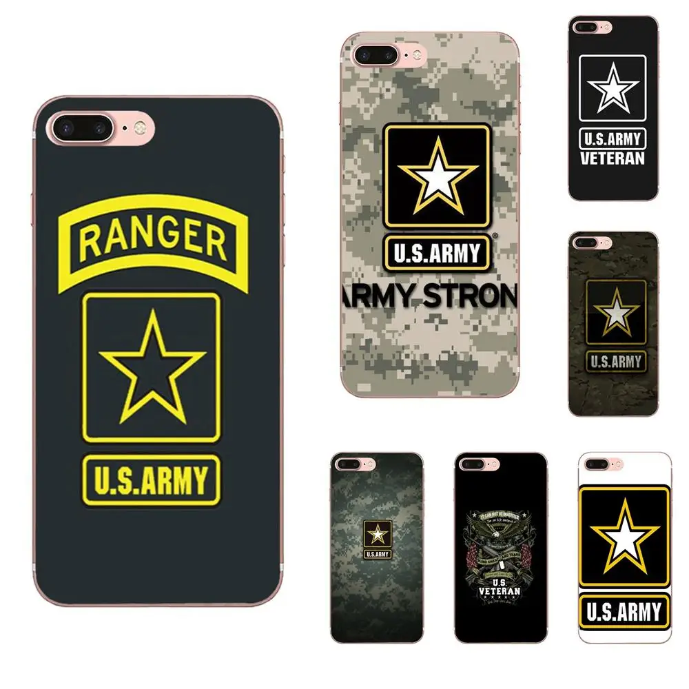 TPU Cute Case Camouflage Us Army Veteran Signal Corps For Huawei Mate 9 10 20 P P8 P9 P10 P20 P30 P40 Lite Pro Smart 2017 | Мобильные