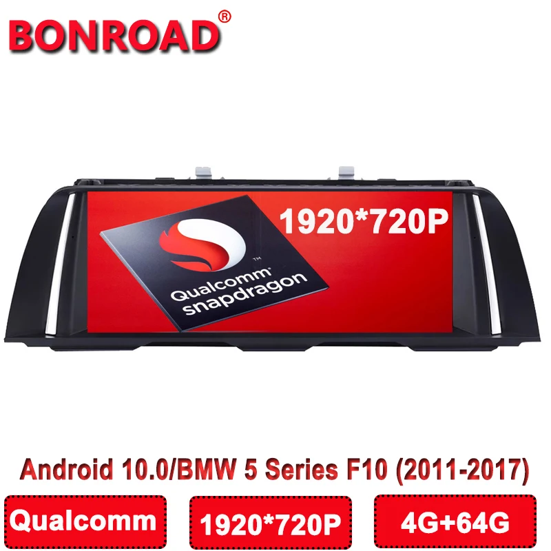 Автомобильный мультимедийный плеер Qualcomm Snapdragon 625 8Core Ram4G Rom64G для BMW 5 Series 520i F10 F11