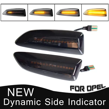 

LED Dynamic Turn Signal Light Side Fender Marker Sequential Blinker For Opel Astra J K Logo B Zafira C Cross X Grandland X