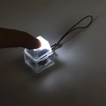 

Mechanical Switch Keychain Light Up Backlit For Keyboard Switches Tester Kit With LED Light Toys Stress Relief Gifts