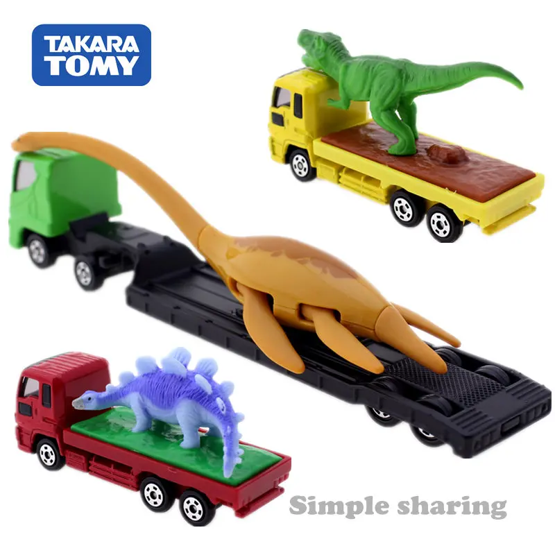 TAKARA TOMY Tomica динозавр транспорт автомобиль игрушка литой миниатюрный caminhao модель грузовика комплект забавные волшебные развивающие игрушки
