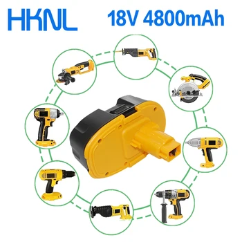 

18V 4800mAh Battery Compatible with DC9096 DE9039, DE9095, DE9096, DE9098, DE9503, DW9095, DW9096, DW9098 Ni-MH