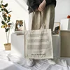 Women Canvas Shoulder Bag Fairy Tales Print Daily Shopping Bags Students Books Bag Thick Cotton Cloth Handbags Tote For Girls ► Photo 3/5