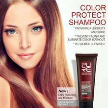 Color protect shampoo ultra-mild cleanser hair shampoo professional Prevent fading and eliminate color washout beauty use
