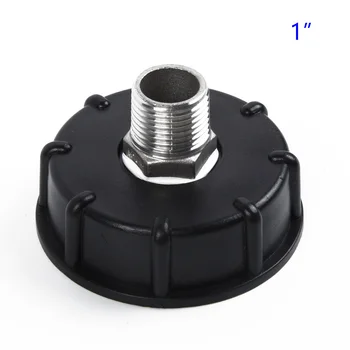 

Plastic IBC Tote Tank Connector Drain Adapter Plug Thread Cap Garden Hose Tools