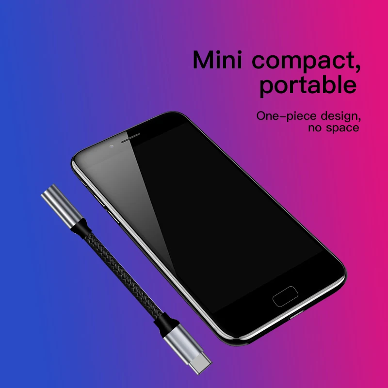 ! Адаптер для наушников ACCEZZ USB C до 3 5 мм AUX huawei mate 20 P30 Pro Xiaomi mi 6 6X x 2S Oneplus 7 Audio