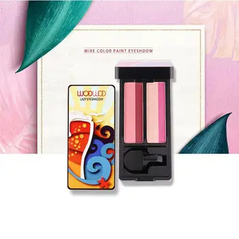 

Palette Double-layer Gradient Four-color Eye Shadow Disk Makeup Brand Natural Shimmer Matte Eye Shadow Make Up