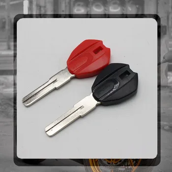 

For Ducati 1098 848 1198 696 796 1100 Motorcycle Accessories Moto Embryo Blank Key can be installed chips Motor bike Part