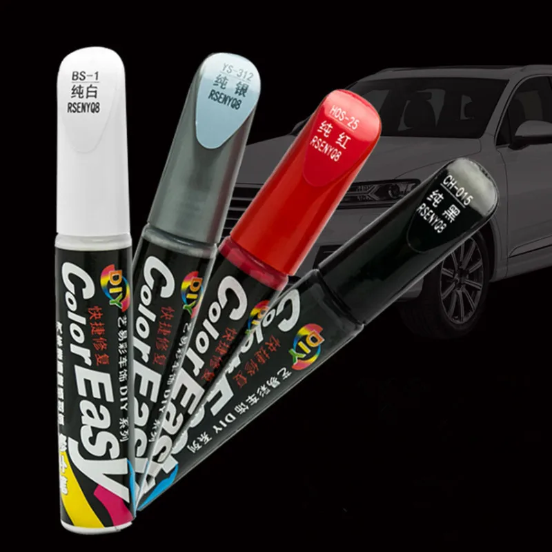 Car Paint Repair Pen Car Scratch Repair Agent 4 Colors Care Scratch