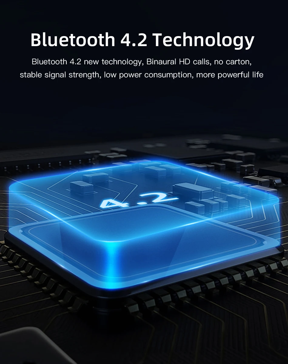 TWS-S2 Беспроводной Bluetooth наушники многофункциональные наушники-вкладыши Bluetooth V 4,2 телефона, которые можно использовать в режиме Hands Free, используя встроенный микрофон