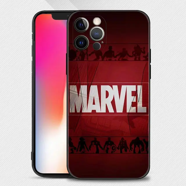 Phone Case For Apple iPhone 14 13 12 11 Pro Max 13 12 Mini XS Max XR X 7 8 Plus 6 6S SE 2020 Cover Marvel Avengers Endgame B01