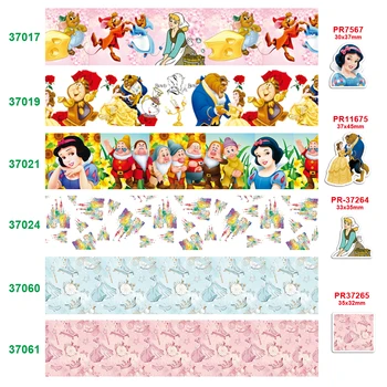 

Free shipping 2019 new arrival ribbons Hair Accessories ribbon 10 yards printed grosgrain ribbons 37017