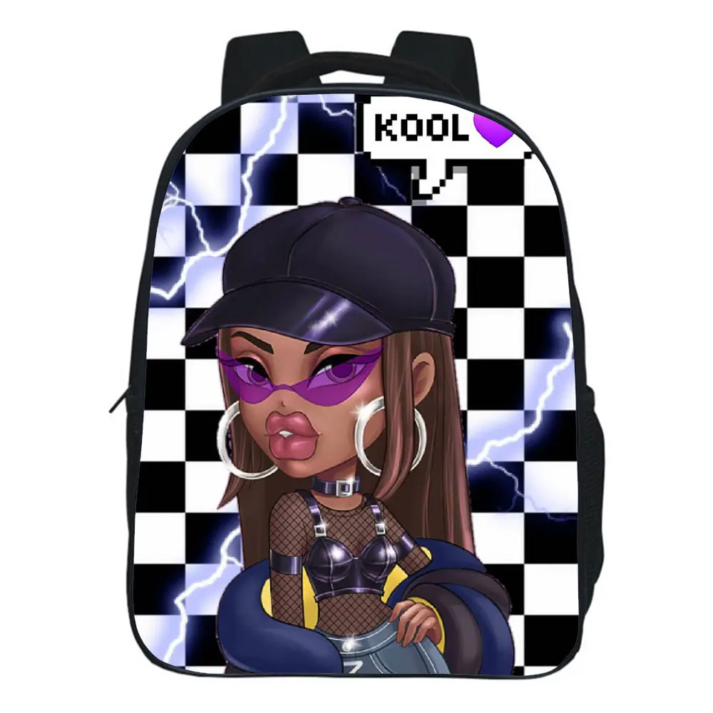 Bratz Backpack Children Funny Cartoon Kindergarten Rucksack Baby Boys Girls Kids Anime Knapsack Mochila