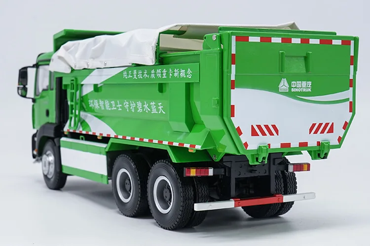 Завод 1:24 сверхмощный Грузовик SinoTruk Sitrak C6G самосвал строительная техника литая игрушка Коллекционная модель