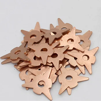 

Flat 50Pcs Accessories Consumables Copper plated steel Pack Washers Mixed Pad For Spotter Welder Practical Durable
