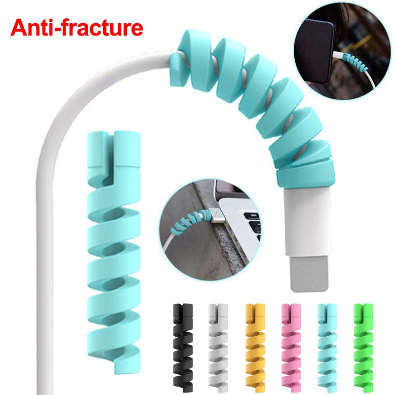 2 10Pcs Charging Cable Protector For Phones Cable Saver Cover For Apple