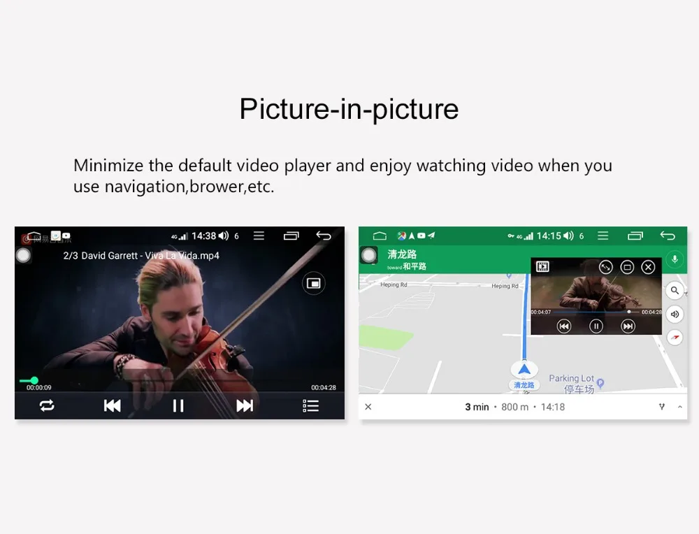 Top JOYING 2 din car radio Android 8.1 Octa Core 8 inch 1024*600 Support 4G fast boot DSP SWC GPS Navigation universal car radio HD 18