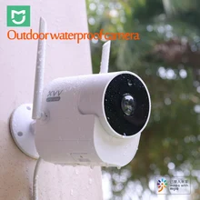 2019Xiaomi Xiaovv наружная панорамная Водонепроницаемая камера 360 IP 1080P камера видеонаблюдения беспроводная wifi камера ночного видения с Mijia APP