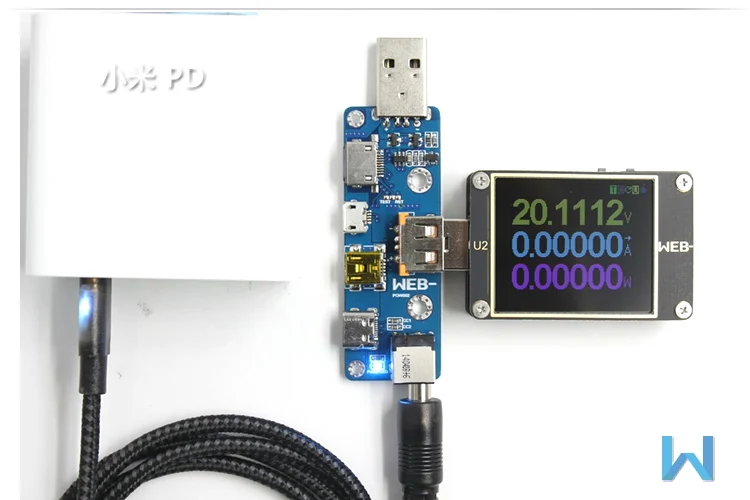 WITRN-PDC002 PD линия обмана Programmeerbare USB Upgrade Detector PD3.0 триггер QC4+ голоса