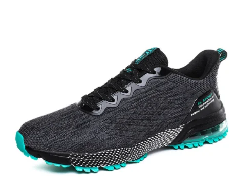 Гибкая новая дышащая Спортивная обувь для мужчин Air уличные кроссовки подушки Спорт бег ходьба стабильность низкая Резина - Цвет: XZP217GN