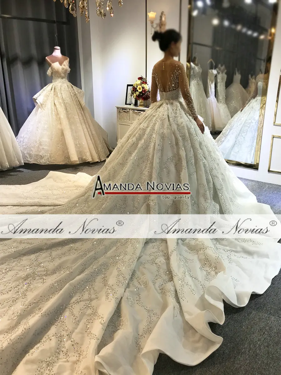 Аманда новиас высокое качество изготовление на заказ свадебное платье 2010 дизайн роскошное свадебное платье