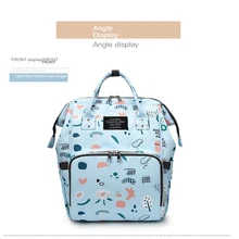 Mochila para cochecito de bebé, bolsa de pañales para bebé, mochila femenina, kit de bolsa de maternidad, mochila para pañales ba