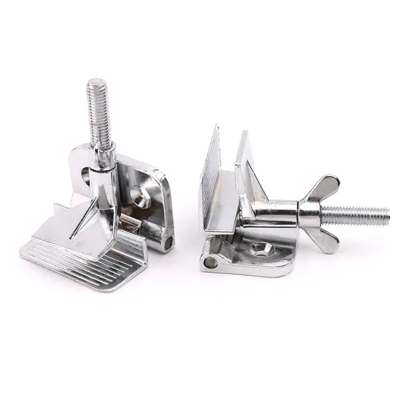 

One Pair Zinc Alloy Butterfly Hinge Clamps DIY Fixing Screen Tool Clip Hardware 649E