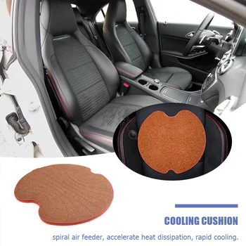 

Car Seat Chair Cooler Cooling Pad USB Power Lightweight Cushion All Season Auto Supply Outdoor Personal Car Ornaments