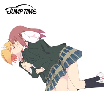 

JumpTime 13cm x 8.2cm Anime Sakura Trick Vinyl Decal Car Bumper Window Decoration Car Sticker Waterproof Car Styling Accessories