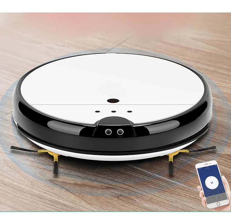 

Smart Robot Vacuum Cleaner Using Remote Control with Multi-mode, Dry and Wet Cleaning,g