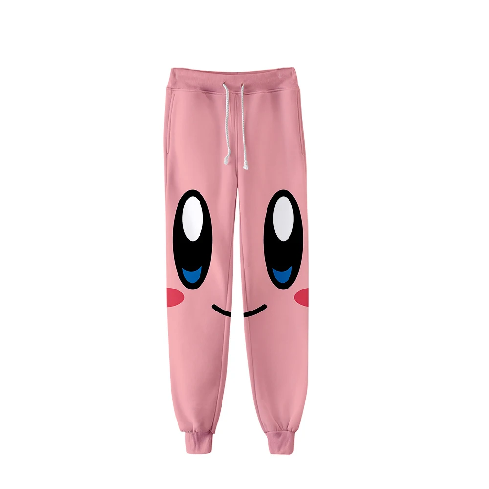 Удобные, модные, популярные, новые, подходящие, kirby Harajuku, популярные, 3D штаны для мужчин/wo, мужские, Осенние, хип-хоп, повседневные штаны для мальчиков и девочек