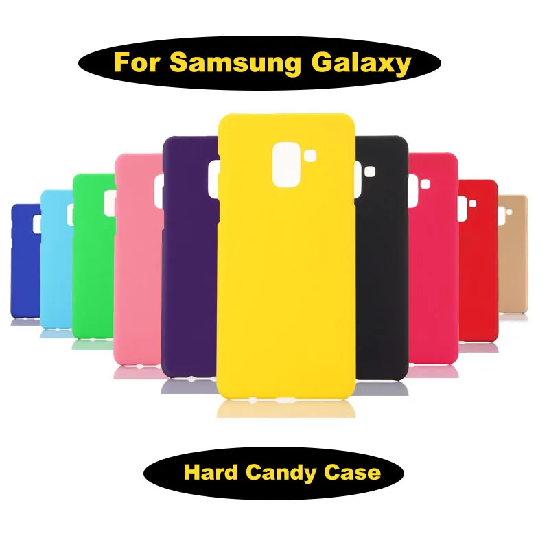Жесткий матовый чехол карамельного цвета для Samsung Galaxy A10 M20 M10 A8S A750 J4 Core S10 J6 PLUS lite A6S