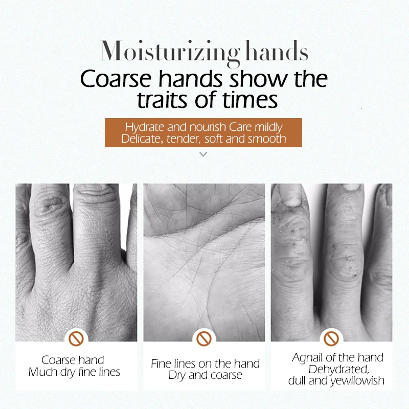 SENANA Whitening Moisturizing Hand Cream Hyaluronic acid Essence Nourishing Anti Wrinkle Prevent dry cracking Hand Care 3