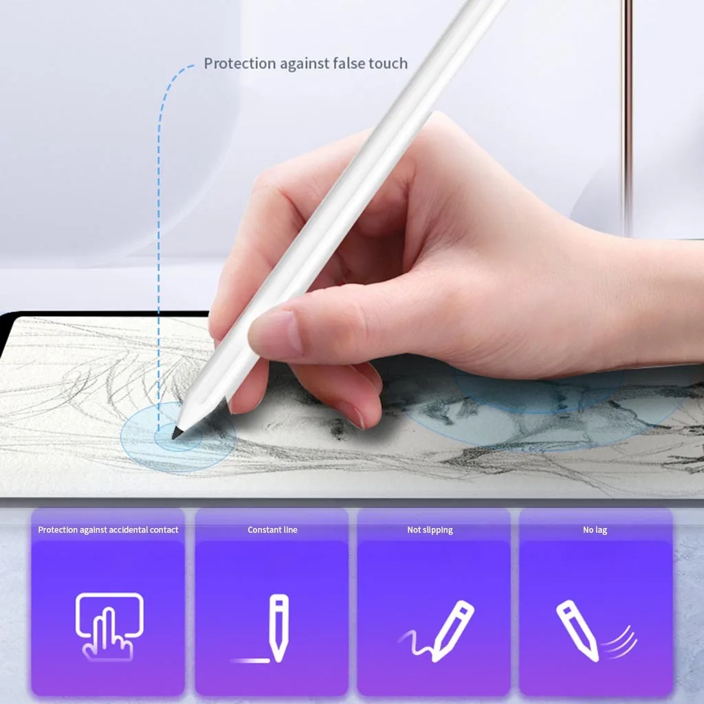 Лучшие продажи продуктов активный стилус Карандаш для iPad(6th Gen)/iPad Pro 11/12. 9 дюймов/Air(3rd Gen) поддержка дропшиппинг