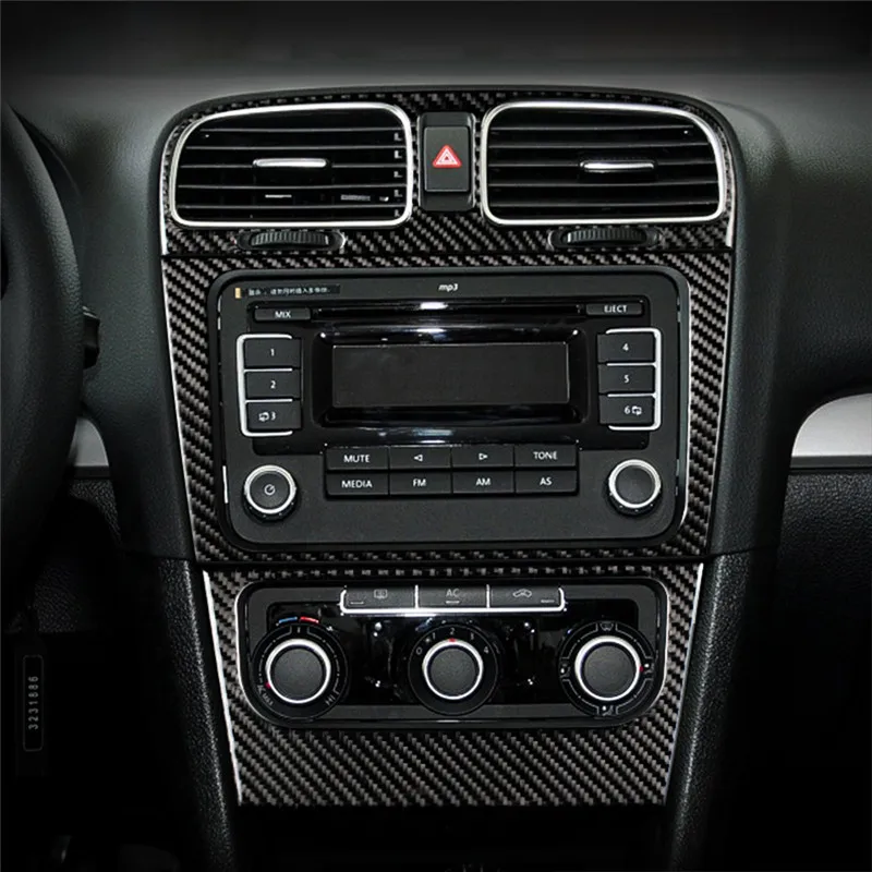 Подходит для VW golf 6 2008 2012 gti R MK6 scirocco 2009 2016 автомобильные аксессуары из углеродного